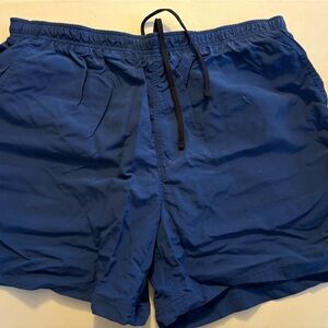 L.L. Bean Blue Swim Trunks